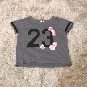 Floral #23 crop top